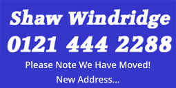 0121 444 2288 Shaw Windridge